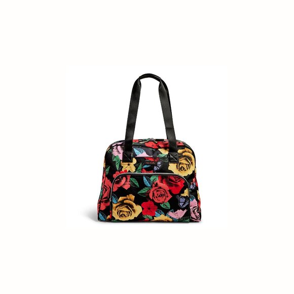 NEW Vera Bradley Tote 'Lighten Up Go Anywhere' Carry-On Havana Rose - Picture 13 of 13